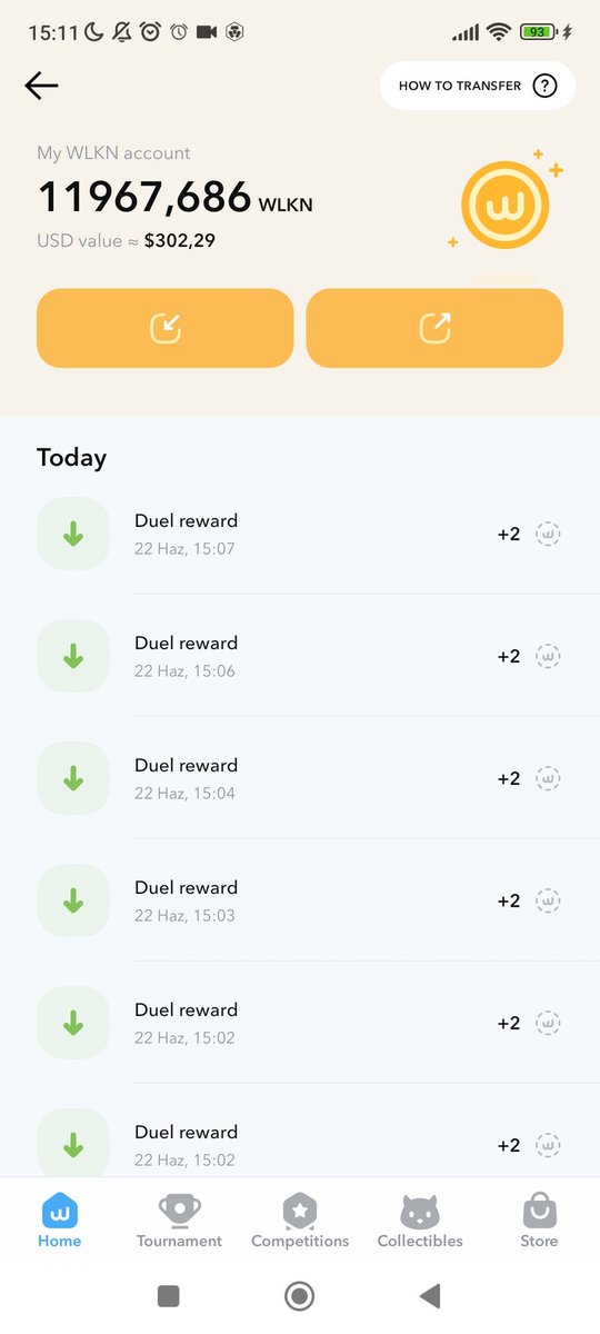 Walken'da haftalık görevleri yapmak için level 6 ve 7 kediler ile düello modunda 36 yarış yaptım.
11 yarış kazandım.Elemanlar kıyafetsizdi.360çilek harcadım 22 wlkn kazandım. @walken_io #Walken #PvP #Duels #WLKN #w2p #w2e #crypto #web3