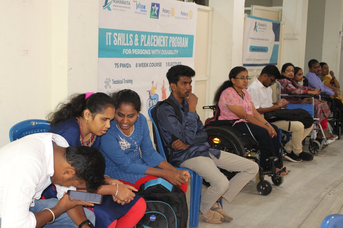 TheKshamata's tweet photo. We at KIF have completed an IT Skilling &amp; Placement Programme for Persons with Disabilities (PWDs).

This program falls under our flagship Vocational Training Program – JIVICA and aims to ensure improved opportunity, inclusivity, &amp; overall economic and social development of PWDs. https://t.co/jzOIPuTDzA