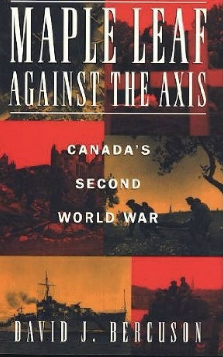 CombinePilot44's tweet photo. @OTDCanMilHis Maple Leaf Against the Axis - and it was the beginning of a lifelong interest in Canadian military history on the 20th century. 

Read it so many times the cover eventually came off the book. https://t.co/pRVTDAYCZd
