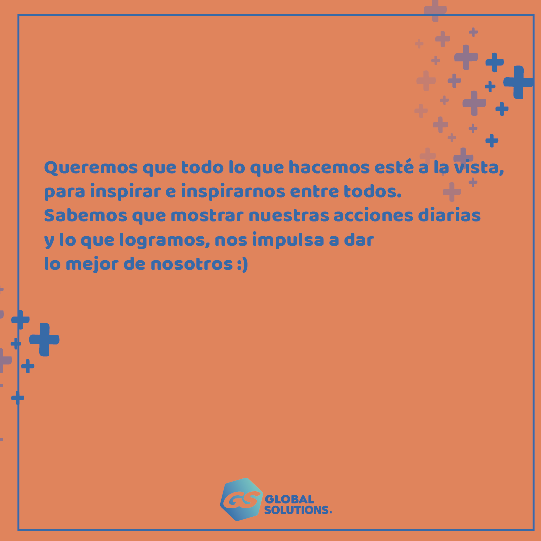 Otro de nuestros grandes pilares🤜🏻🤛🏻

👉🏼La transparencia un #valorGS+ que atraviesa cada una de las áreas, los procesos y las personas que trabajan en GS+.

📌Nuestros valores nos acercan a nuestro propósito que es sacar e impulsar lo mejor de cada colaborador :)

Somos ➕