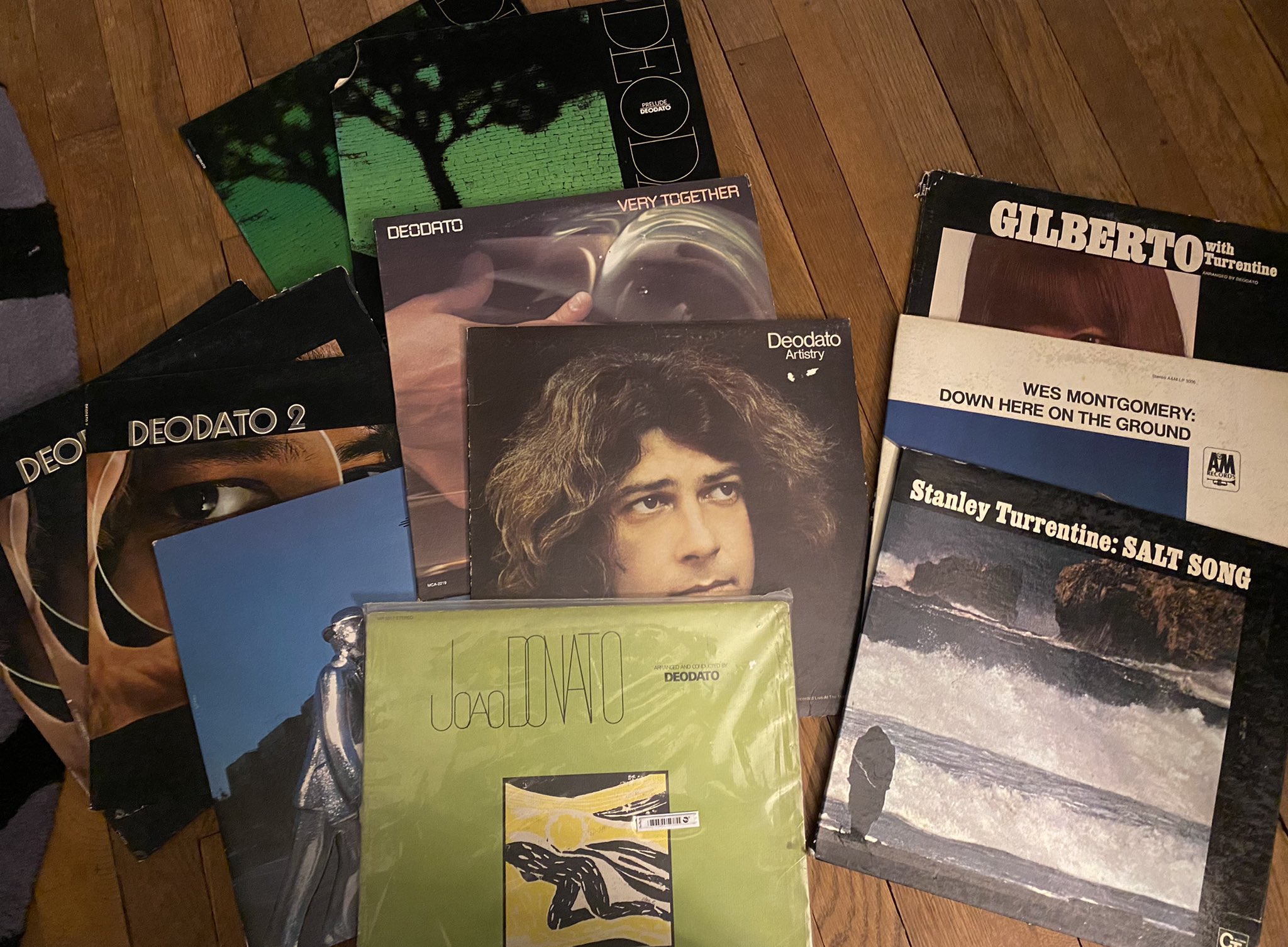 Happy birthday to the great Eumir Deodato who turns 80. I ll be blasting your records all day. 