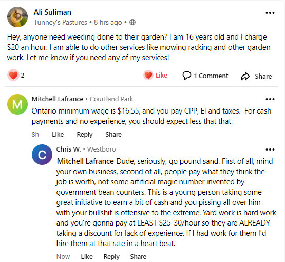 Had to temporarily reactivate my NextDoor account just to reply to some tool.