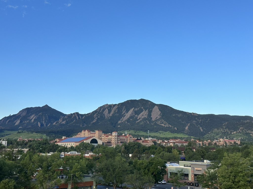 Good morning, from Boulder!