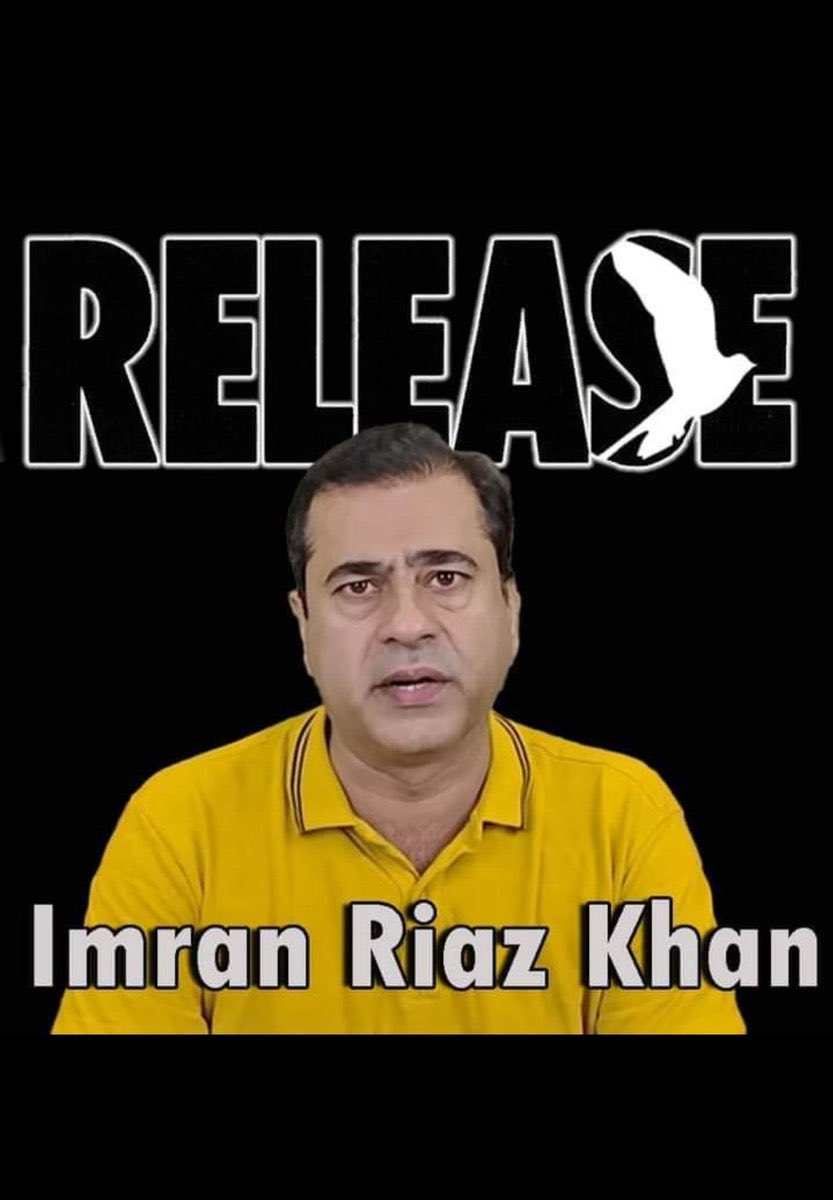 #ReleaseAafiaSiddique

#ReleaseImranRiazKhan