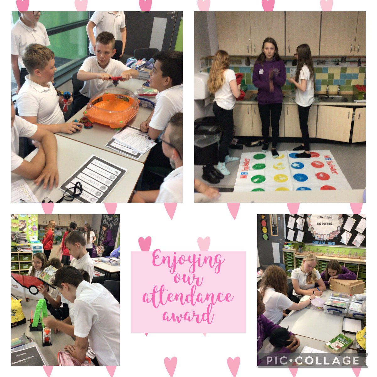 6EW are enjoying their attendance prize this week!