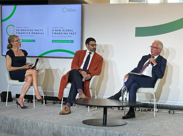 GlobalFund's tweet photo. Climate change exacerbates health risks, disrupts health systems &amp; threatens our progress in the fight   against the world’s deadliest diseases.

If we want a world free from AIDS, TB  &amp; malaria, we must address the impact of climate change.

@PeterASands #NewGlobalFinancingPact https://t.co/qrPGcR6tua