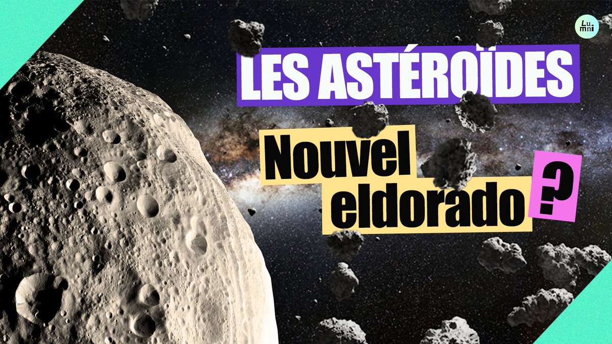 ☄ Certains #Astéroïdes renferment dans leur sol des richesses qui attirent la convoitise des chercheurs et de plus en plus d’entreprises. Pourraient-ils devenir les prochaines stations-service de l'#Espace ? Explications de @nchateauneuf sur #Lumni 🤜 bit.ly/3NGi7cn