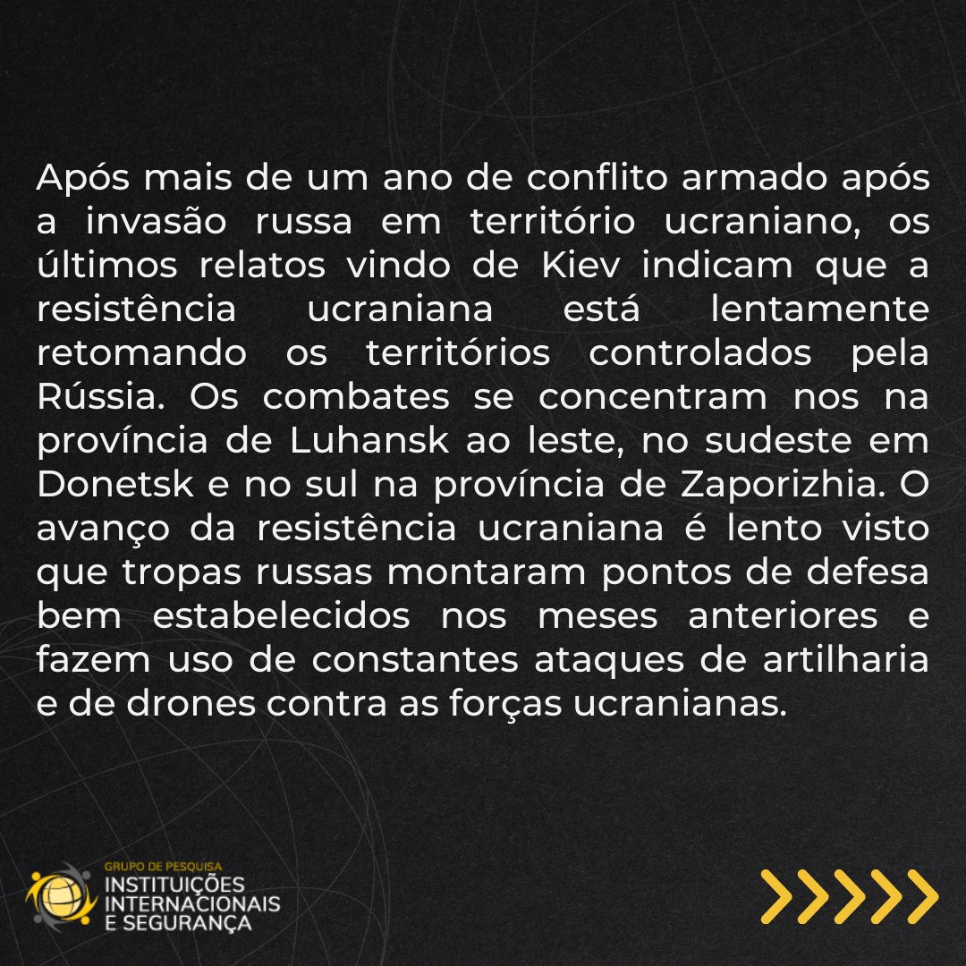 grupopiis's tweet photo. 🌎 CLIPPING #20 22/06/2023 🌎 

O Clipping dessa semana do GPllS está no ar! 

Para acompanhar nosso trabalho, acesse nosso site e nossas plataformas no link disponível na bio!

#guerra #ucrania #russia #relaçõesinternacionais #territorio https://t.co/AVAt2a9s6M