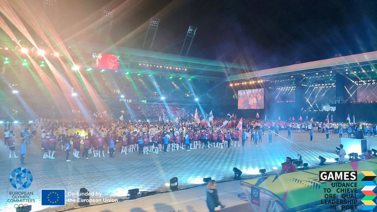 The #GAMESPROJECT attends the @eg2023en and congratulates @The_EOC and @PKOL_pl🇵🇱
for organising this extraordinary opening ceremony!

#KrakówMałopolska2023

@EuSport @EUErasmusPlus @iocmedia