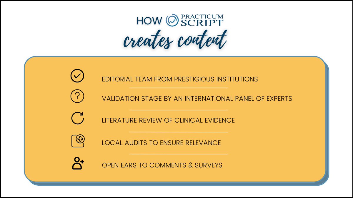 We are proud to say that we are very rigourous with the cases we expose students to. Our high standards ensure the quality of the contents. This is our production chain  ⚙️👉 bit.ly/46l4EPI

#PracticumScript
#ClinicalSimulation