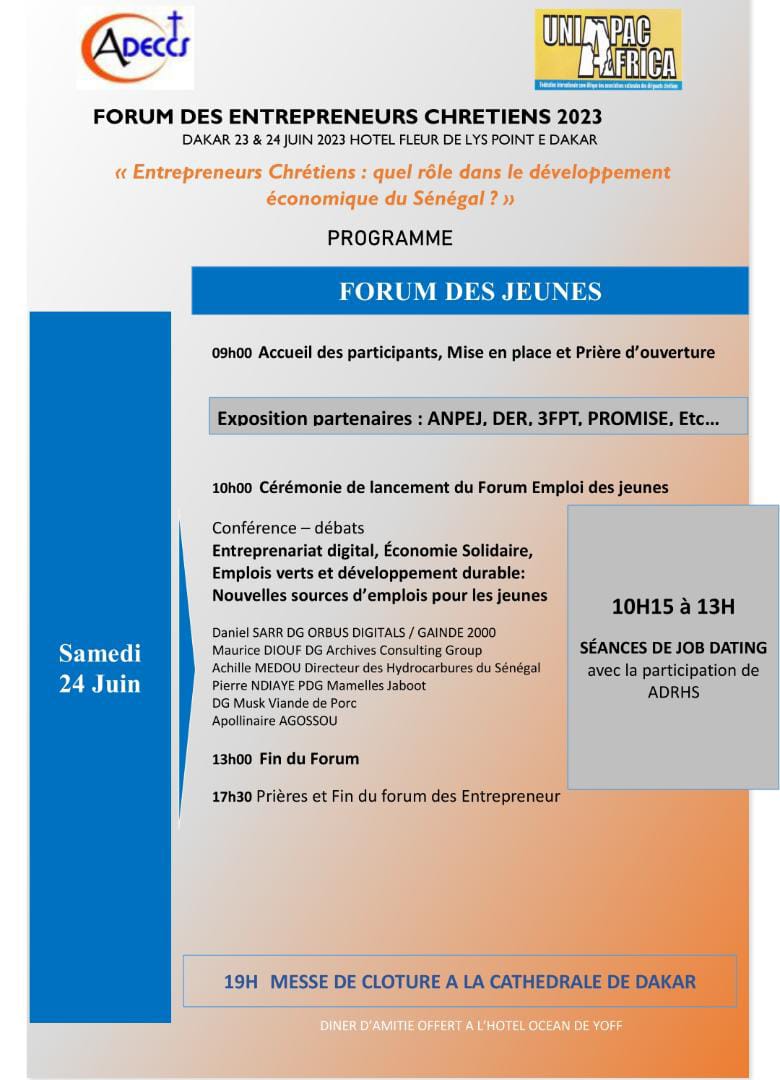 RogerGomis1's tweet image. #Entrepreunariat
Forum des Entrepreneurs catholiques, les 23 et 24 juin 2023 #ANEPASMANQUER