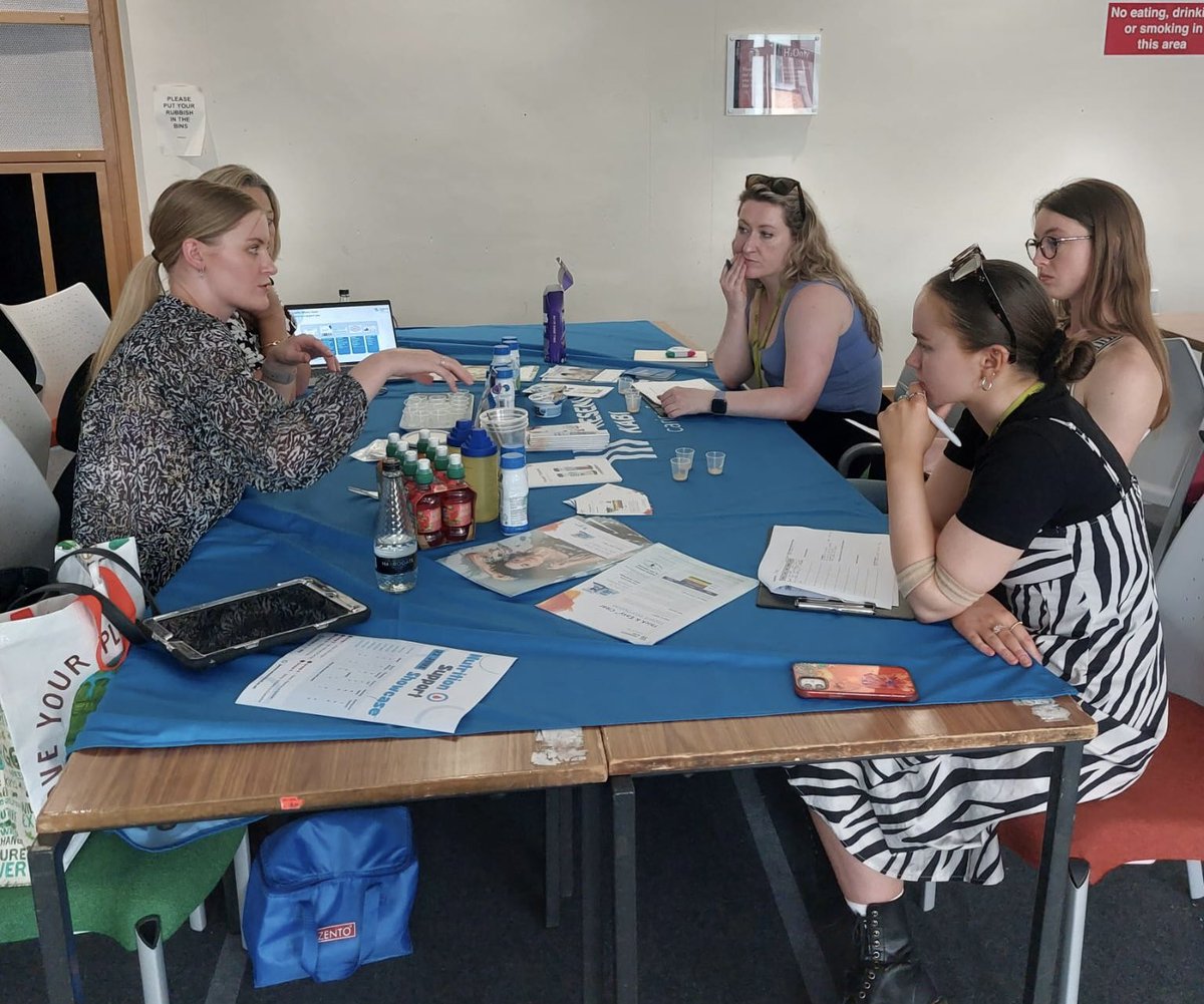 NDHullUni's tweet photo. Today we’re hosting our very first Nutrition Support Showcase @FacHealthHull. An opportunity for our #RD2Bs to meet some of our medical nutrition partners, trial a range of ONS and learn about product sustainability. https://t.co/7GMhlqptE0