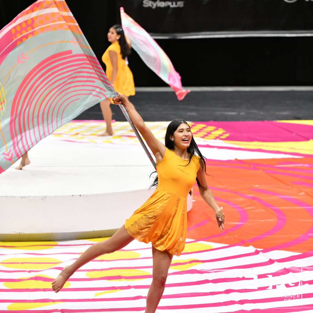 DPGPerforms's tweet photo. Congratulations to Mt. Pleasant HS (TX) for their first appearance at the WGI World Championships this season & an incredible season with their production of "Running Circles 'Round My Mind."
#dpgflags #dpgfloors #dowhatyoulove #WGI2023 #winterguard
πΈ Carlie Donow Photography https://t.co/hpUZh6ZGzA