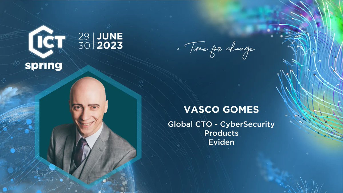 👀 When should I start my migration to post-quantum #cryptography? 

🎤 <a href="/Evidenlive/">Eviden</a> Global CTO - CyberSecurity Products Vasco Gomes will address this question at #ICTSpring during the #Quantum-focused conference 

⏳ 7 DAYS LEFT! 
buff.ly/2YvCwa0 

#B2BEvent #luxembourg