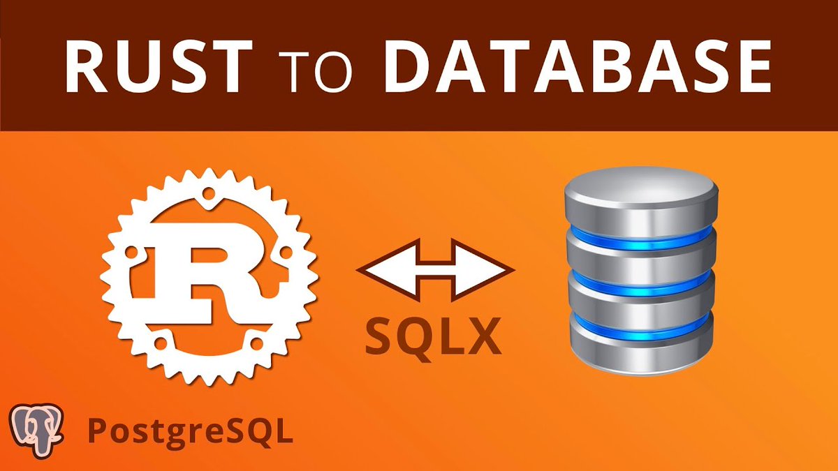 SQLx: Provides a unified and ergonomic interface for working with SQL databases. Aims to make interacting with databases in Rust more convenient and efficient by combining the benefits of compile-time checking, asynchronous execution and a familiar SQL syntax.
#letsstarttoberusty