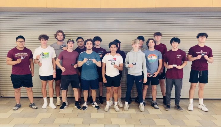 NFP_CTEast's tweet photo. It was great to reward @KillinglyFBall with their team meal from @GiantPizza1 & @Moes_HQ gift cards! The team ate well & will continue to eat good! Here’s to a great summer of training & upcoming season! We can’t wait! #HighImpactTeam #cthsfb https://t.co/ByB3jj66Gw