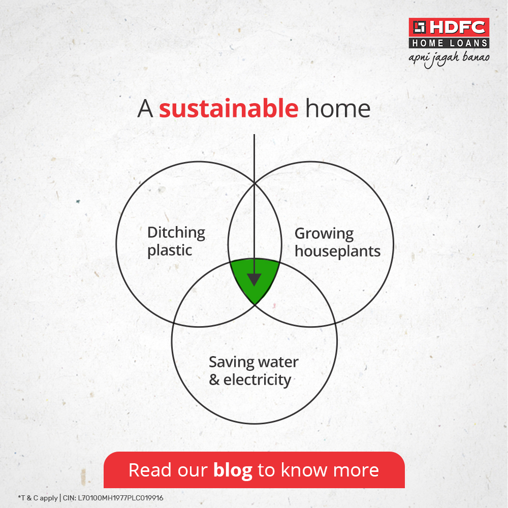 Sustainable is simple. Click on the link below to learn more: bit.ly/42NY80I #HDFCHomeLoans #ApniJagahBanao #newhome #ApplyNow