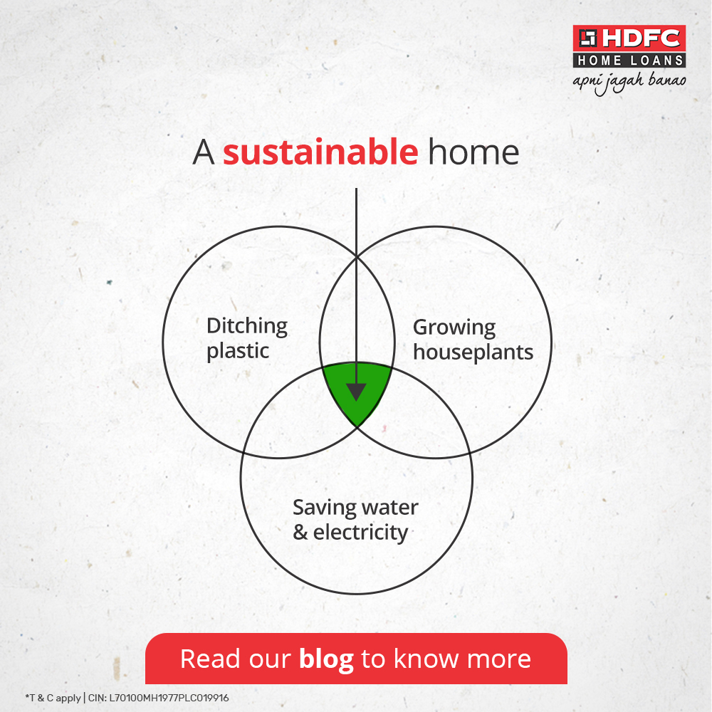 Sustainable is simple. Click on the link below to learn more: bit.ly/42NY80I
#HDFCHomeLoans #ApniJagahBanao #newhome #ApplyNow