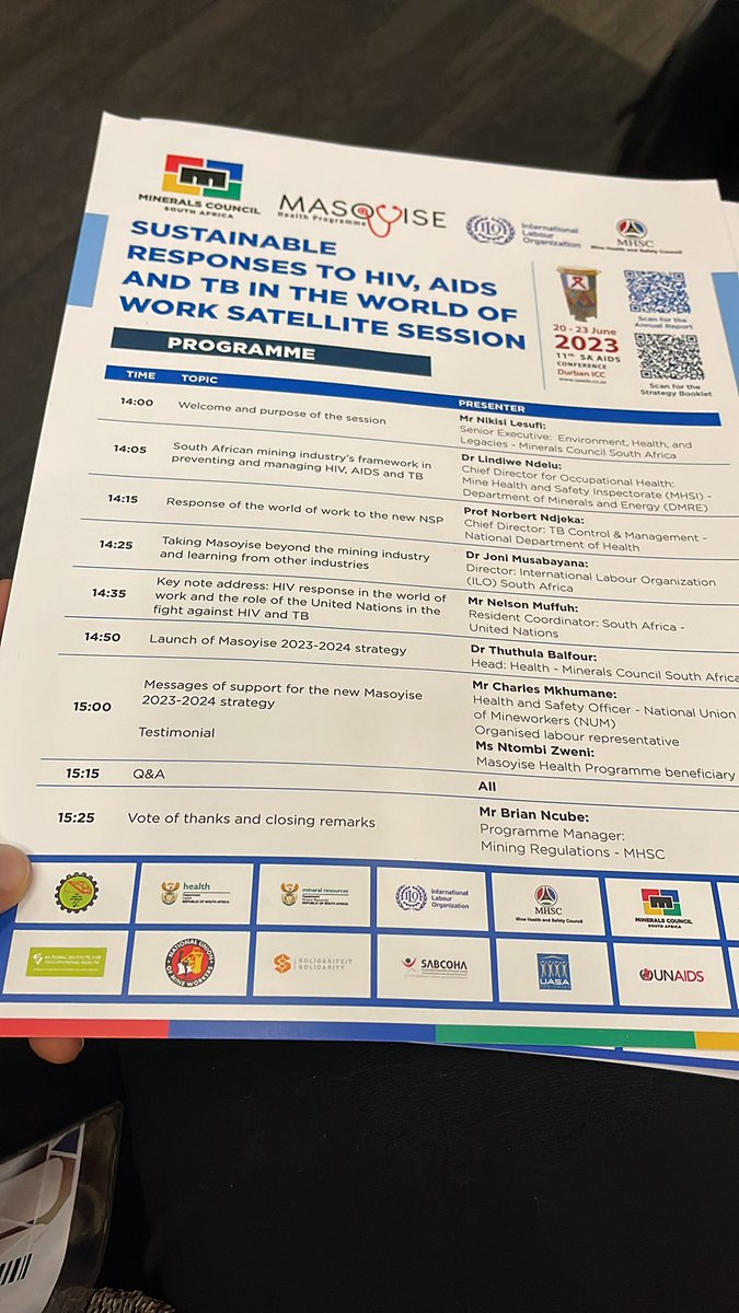 UNAIDS_ZAF's tweet image. We don’t have a good adherence system - one in five people don’t complete their #TB #treatment - our #NSP is about TB &amp;amp; #HIV and there is an opportunity for integration both for testing and access to medication, says @NNdjeka from @HealthZA