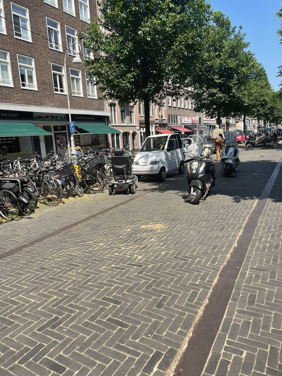 biwmcconnell's tweet photo. Was in Amsterdam t’other week and, as is tradition with @Mattstarky, I captured my favourite species in their natural environment #weecars https://t.co/LSad0klBQS