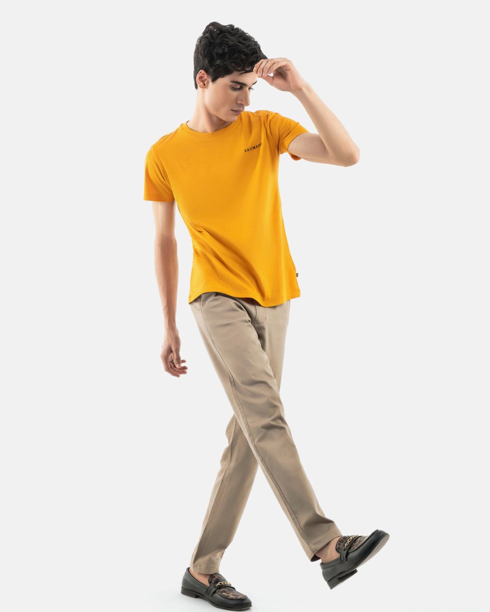 This mustard basic crew neck t-shirt is an essential piece to own this summer.

Available in-stores & online: bit.ly/3PlEjLb

#brumano #menswear #sale #tshirts #basictshirt #mensfashion