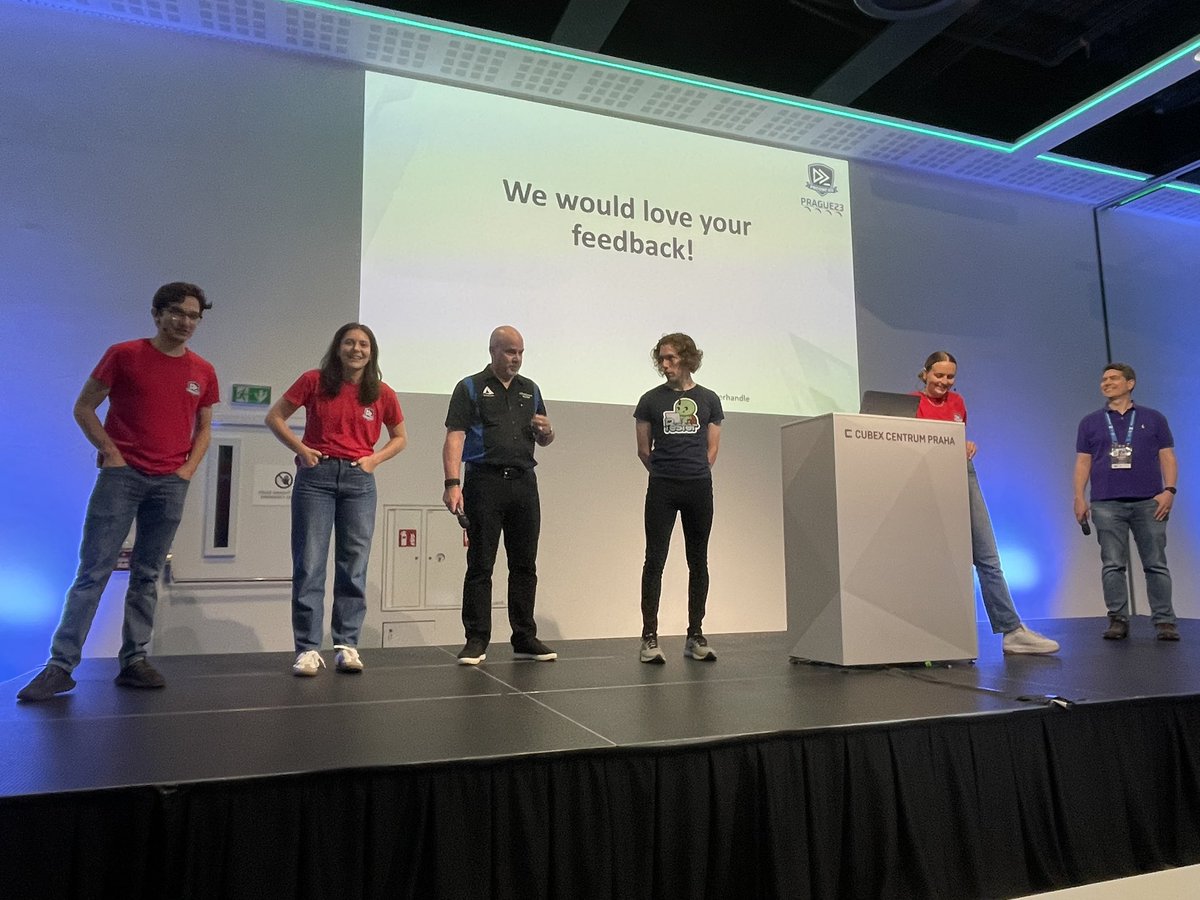 <a href="/Jaap_Brasser/">Jaap Brasser</a> <a href="/PSConfEU/">PSConfEU</a> <a href="/sydneysmithreal/">Sydney Smith</a> <a href="/StevenBucher13/">Steven Bucher</a> The Microsoft Team doing AMA / QA as a closing for the <a href="/PSConfEU/">PSConfEU</a> 2023
Thanks for being here again this year!