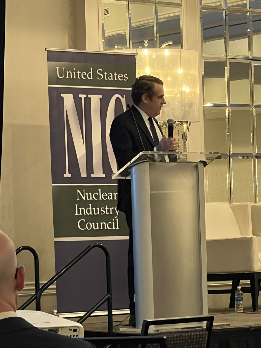 Strong start at <a href="/US_NIC/">Nuclear Industry Council</a> AR Summit day 2 with educational remarks for <a href="/FERC/">@FERC</a> chair James Danly.

I learned a lot and realized I have more to learn. These details have such a big impact on what electrical generation we can build and how we dispatch it.