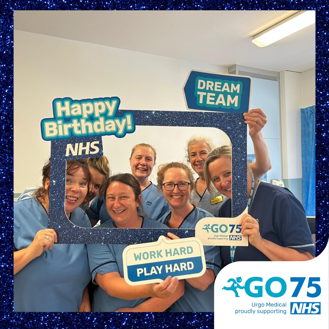 UrgoMedicalUKI's tweet photo. Early celebrations with the team from Hay Lodge Hospital ahead of the big NHS 75th birthday on the 5th of July!
#GO75 #NHS75 @NHSBorders https://t.co/qNxypExM4d