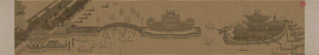 #Minecraft 《西湖争标图》