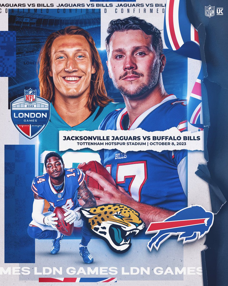 That's NFL tickets secured for the Jags and Bills at Tottenham Stadium. 🏈 #NFLTwitter #TottenhamHotspur #Stadium #JagsvBills #crossingtheline