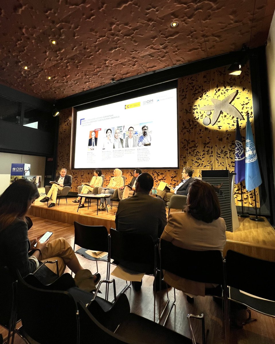 MIRAENESPANA's tweet photo. Participamos en el evento "logrando las dimensiones migratorias de los ODS en España" organizado por la @IOMspain 

Como asociación estamos comprometidos con estos espacios y en proponer mecanismos que busquen una migración segura, ordenada y regular https://t.co/Os1jjTLG8H