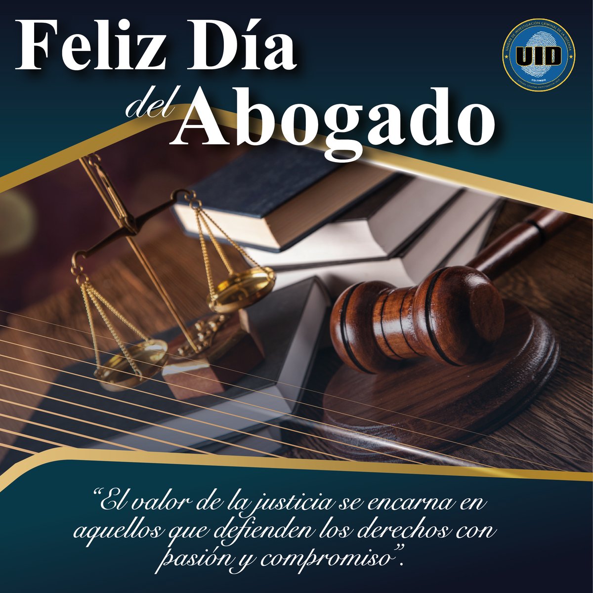 UIDforensic's tweet photo. "El valor de la justicia se encarna en aquellos que defienden los derechos con pasión y compromiso. ¡Feliz Día del Abogado!"
#DíaDelAbogado #Justicia #DefensaLegal #AbogadosEnAcción #CompromisoLegal #PasiónPorLaJusticia #LeyYOrden #Abogacía #DerechosHumanos #Legalidad https://t.co/gPNziwFv5O