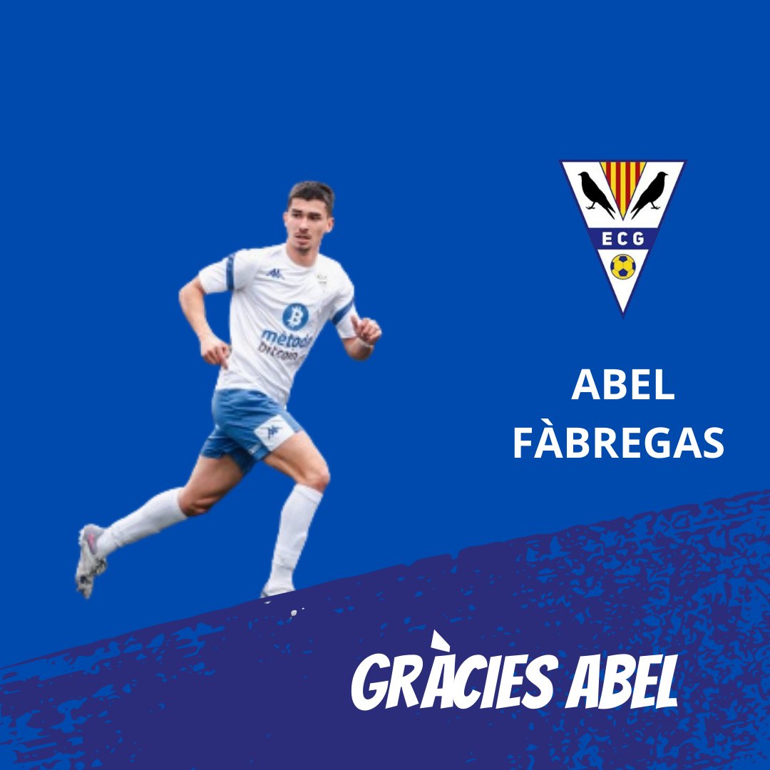 ecgranollers's tweet photo. 𝗚𝗥À𝗖𝗜𝗘𝗦 𝗔𝗕𝗘𝗟💙

El jugador @afabregas09 causa baixa del primer equip. Gràcies pel teu treball incansable i dedicació per aquest escut. 

Molta sort i èxits en els teus nous projectes!🍀👏 https://t.co/pUf8yfTNof
