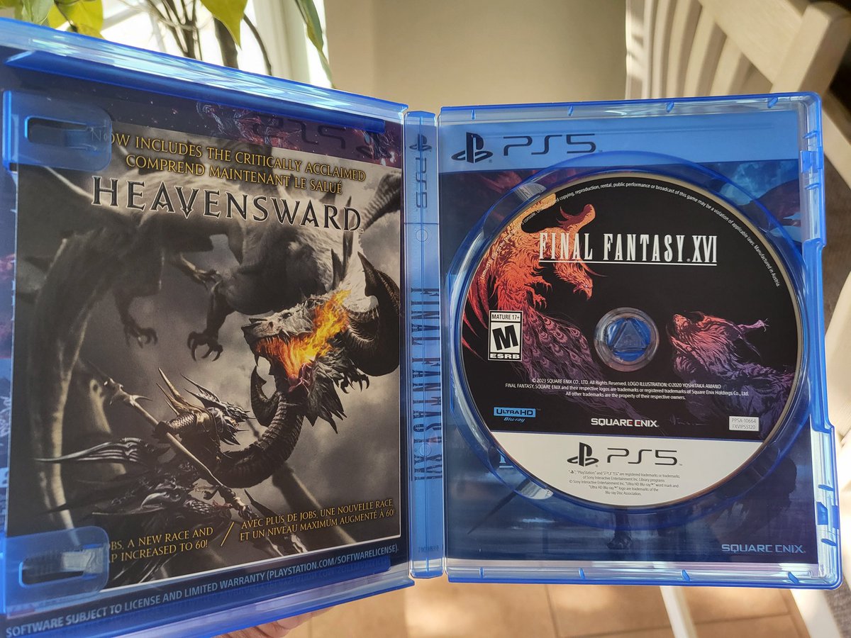(Buys Final Fantasy XVI)
HAVE YOU HEARD OF THE CRITICALLY ACCLAIMED MMO FINAL FANTASY XIV NOW WITH FREE TRIAL THAT INCLUDES THE AWARD WINNING HEAVENSWARD EXPANSION