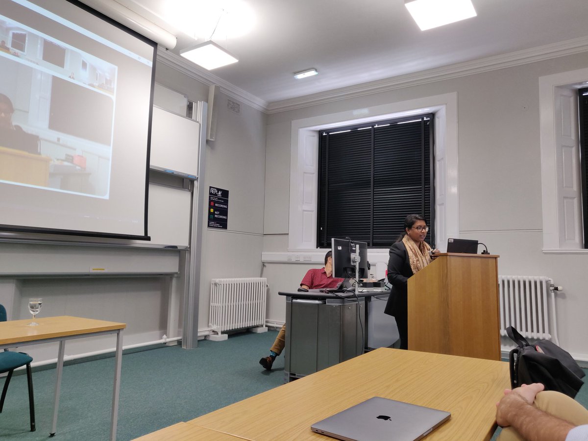 A real joy to listen to <a href="/ARanawana25/">Anupama Ranawana</a> engaging with the political theologies of Robbie Shilliam and the experience of land dispossession of indigenous communities in Sri Lanka.
#YaleEdin2023