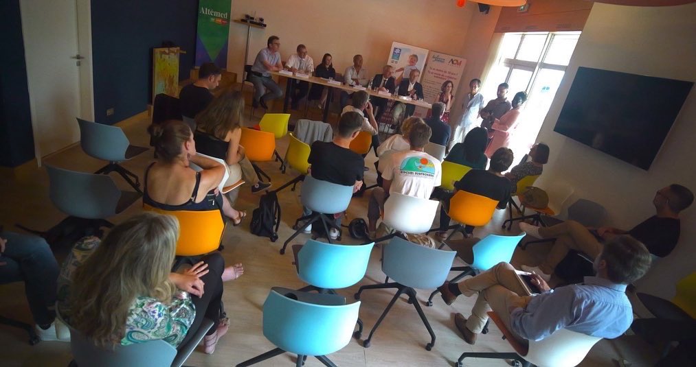 Hier, Michel Calvo Président d’ACM HABITAT a inauguré le dispositif « 1, 2 et Toit » au Lab by Altémed. #cohabitationsolidaire #formationprofessionnelle #liensocial #patenariat