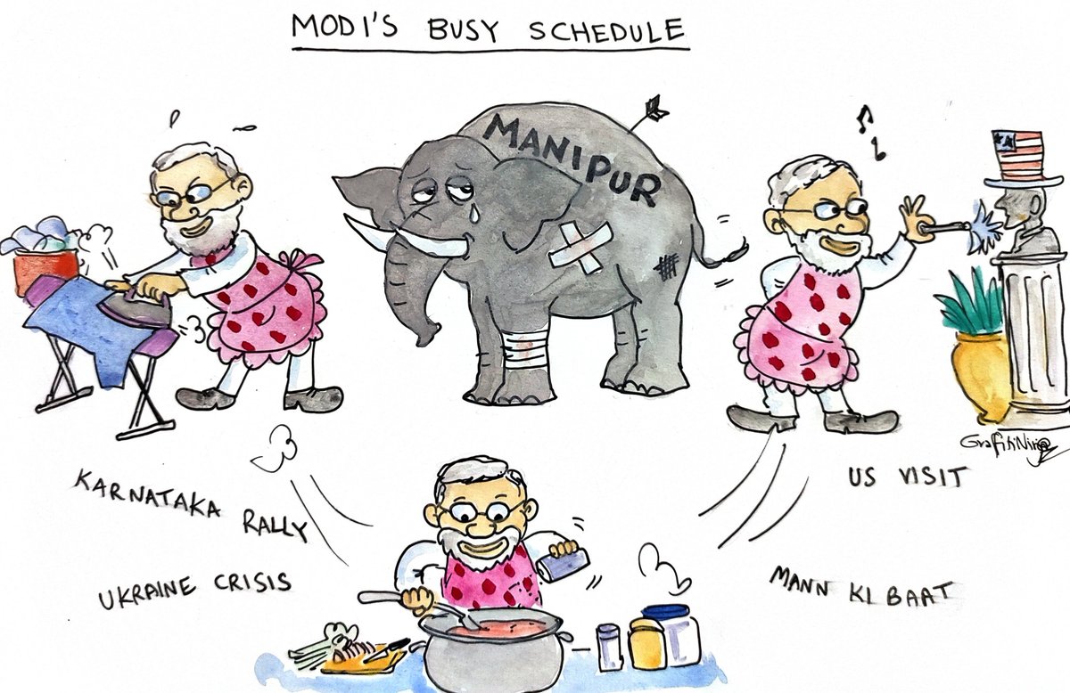 When you're finished with your chores, Modiji, let's address the elephant in the room 🙏😓
#ManipurTribals #SeparateAdministrationOnlySolution