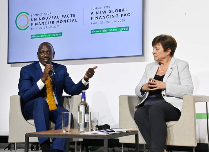 H.E President William Ruto: A new financial order will help the world tackle poverty and climate change. It must be a financial architecture of equals where resources will be fairly controlled by an institution whose power is not in the hands of a few.