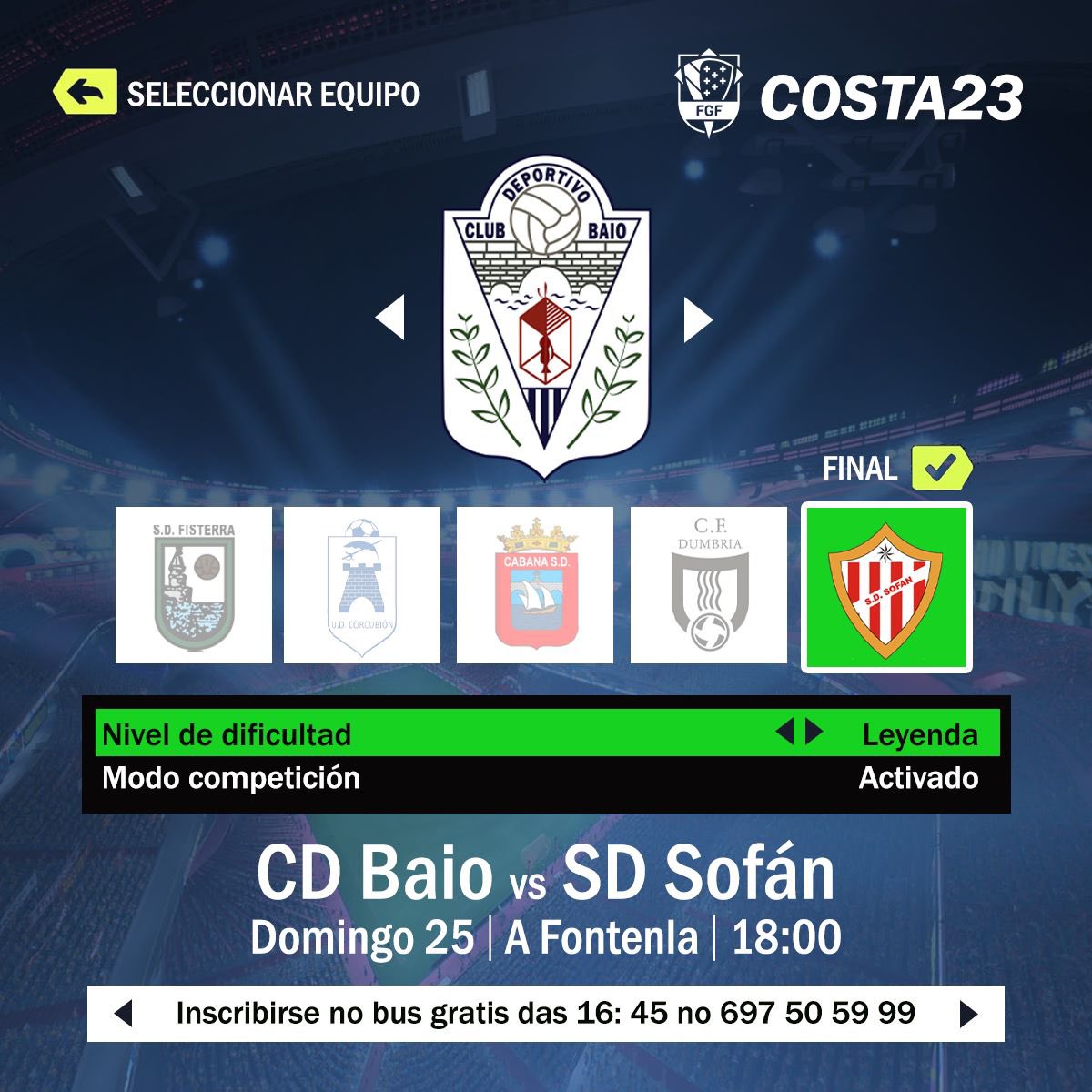 cdbaio's tweet photo. Escoller o camiño fácil? Non vai co Decano! Foi complicado pero aquí estamos.

⚽️Domingo Final da Copa da Costa coa @sofansd 

A nosa expresi @rebecafacal é a autora deste deseño, sempre unha de nos💙 https://t.co/FBgDs99enR