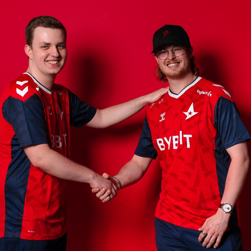 AstralisCS's tweet photo. We are thrilled to welcome @StaehrCS and @b0RUPCSGO to Astralis.

Now, let's go #ToTheStars.