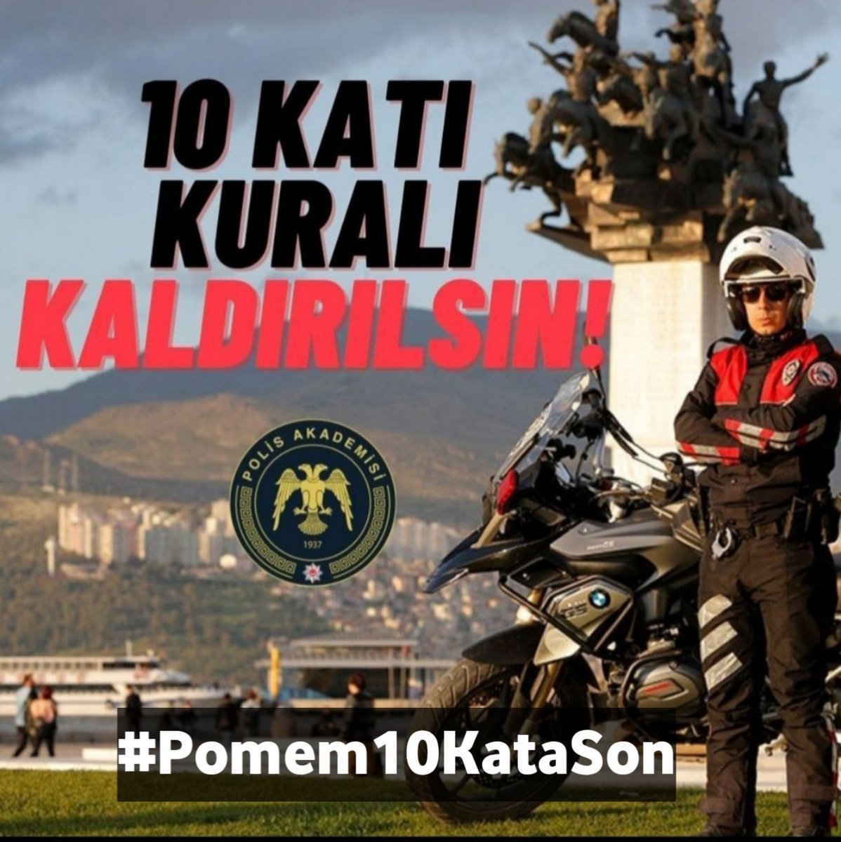 30. Dönem POMEM Polis Adayları 10 Katı Kuralının Kaldırılmasını İstiyor 10 Katı Kuralı Kaldırılarak 30. Dönem Pomem’e Başvuran Bütün Adaylar Mülakata Çağırılmalıdır 🇹🇷 #Pomem10KataSon
<a href="/tcbestepe/">T.C. Cumhurbaşkanlığı</a>
<a href="/RTErdogan/">Recep Tayyip Erdoğan</a>
<a href="/AliYerlikaya/">Ali Yerlikaya</a>
<a href="/av_mehmetsaglam/">Mehmet Sağlam</a>
<a href="/munirkaraloglu/">Münir Karaloğlu</a>
@mehmetaktasgm
<a href="/turanbulent/">Bülent TURAN</a>