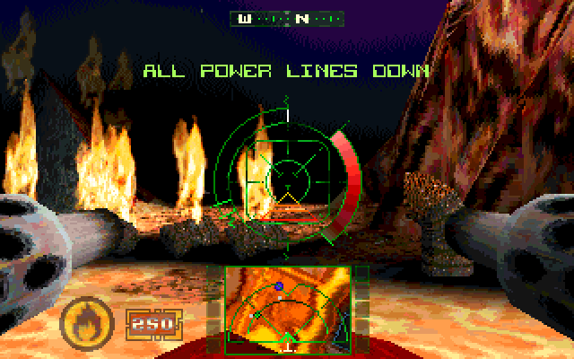 Random game of the day:
Blam! Machinehead (3D Shooting: Core Design, 1996)

Download/play: dosgames.com/game/blam-mach…

#dosgaming #retrogaming #3d #fps #shooter #bugs #robots #strange #weird