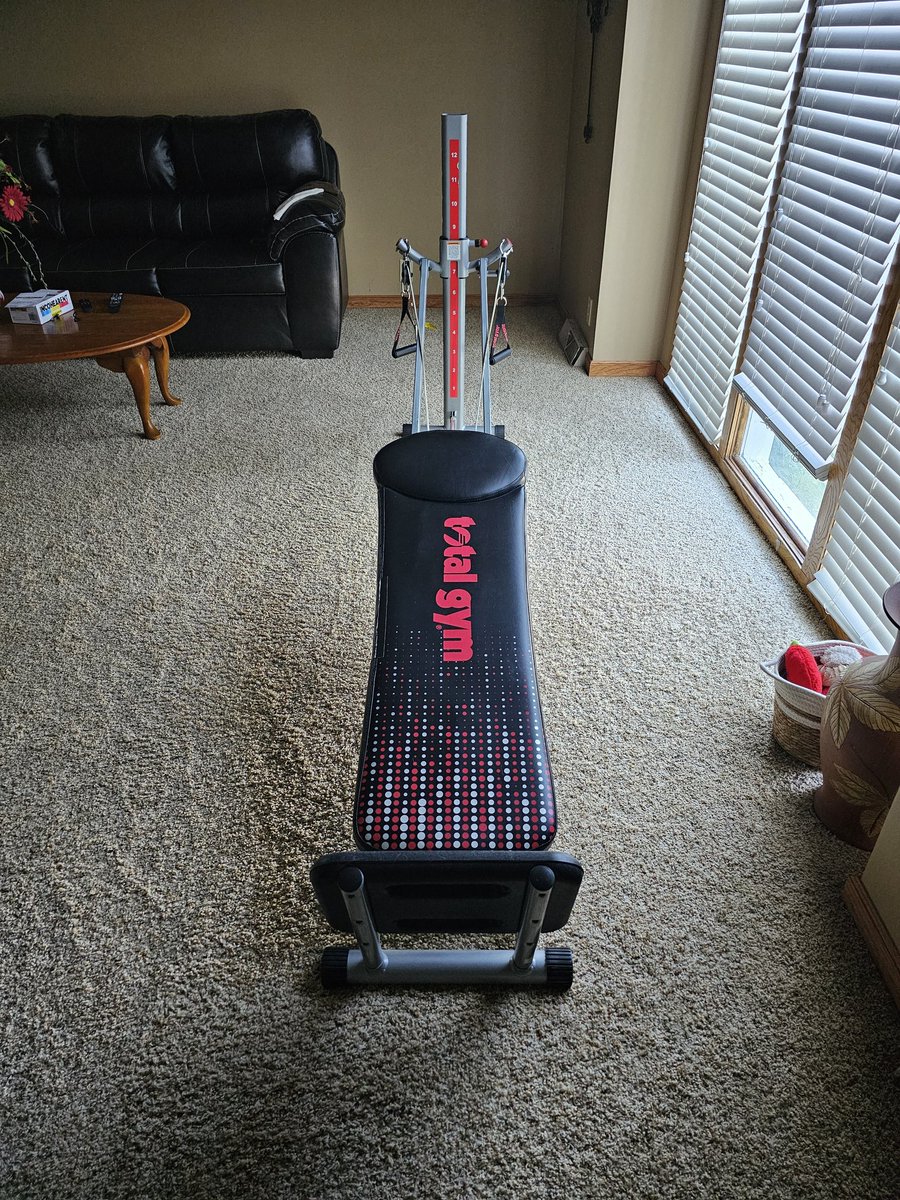TomCase147's tweet photo. #Fitfederationjune well guys no regular gym today worked out with my Total gym actually I get a better workout with that than going to the gym sometimes have a great day workouts guys https://t.co/1UB5f8qZ84