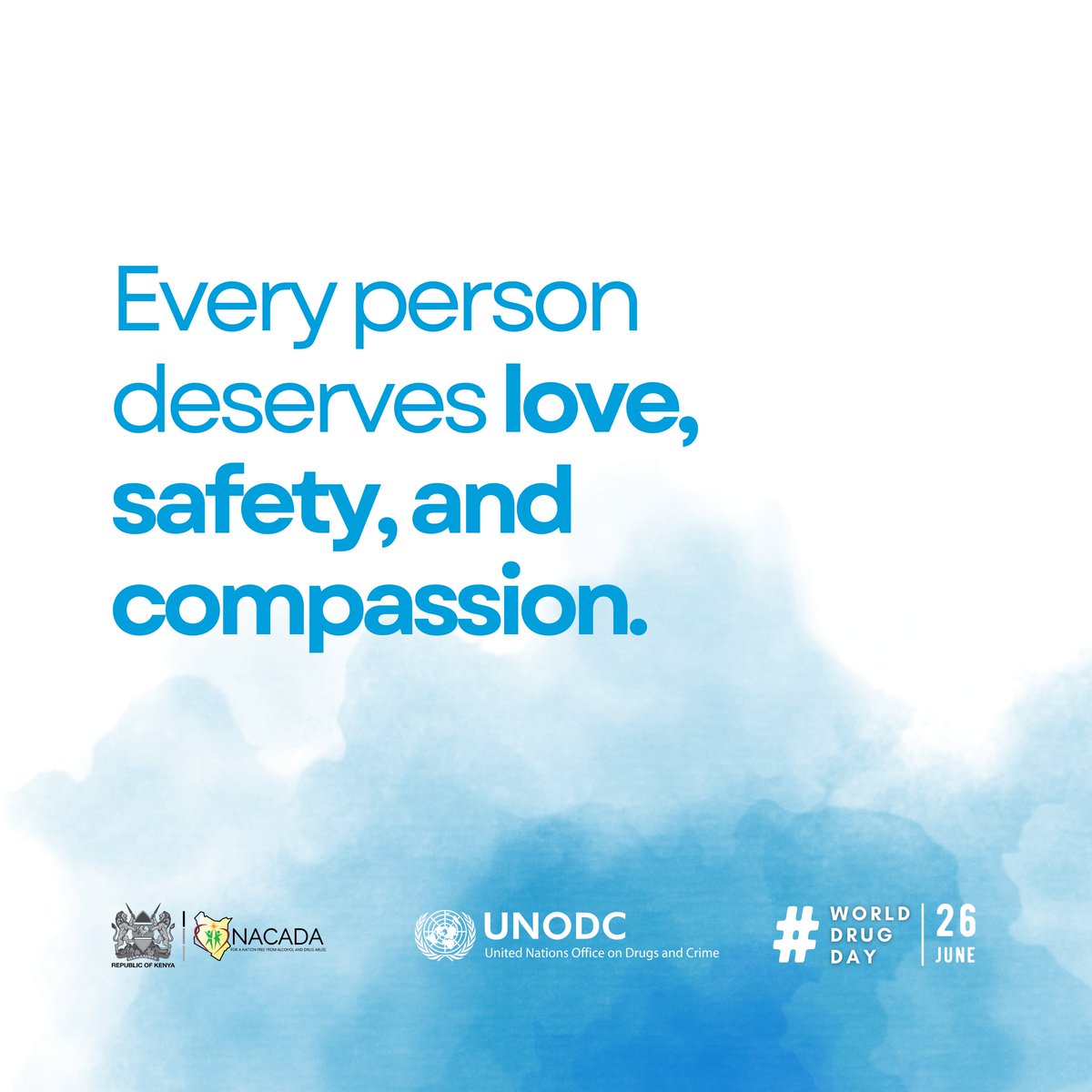 NACADAKenya's tweet image. #WorldDrugDay 2023 seeks to raise awareness about the importance of treating people who use drugs with respect and empathy; providing evidence-based, voluntary services for all; offering alternatives to punishment; prioritizing prevention; and leading with compassion. #nostigma