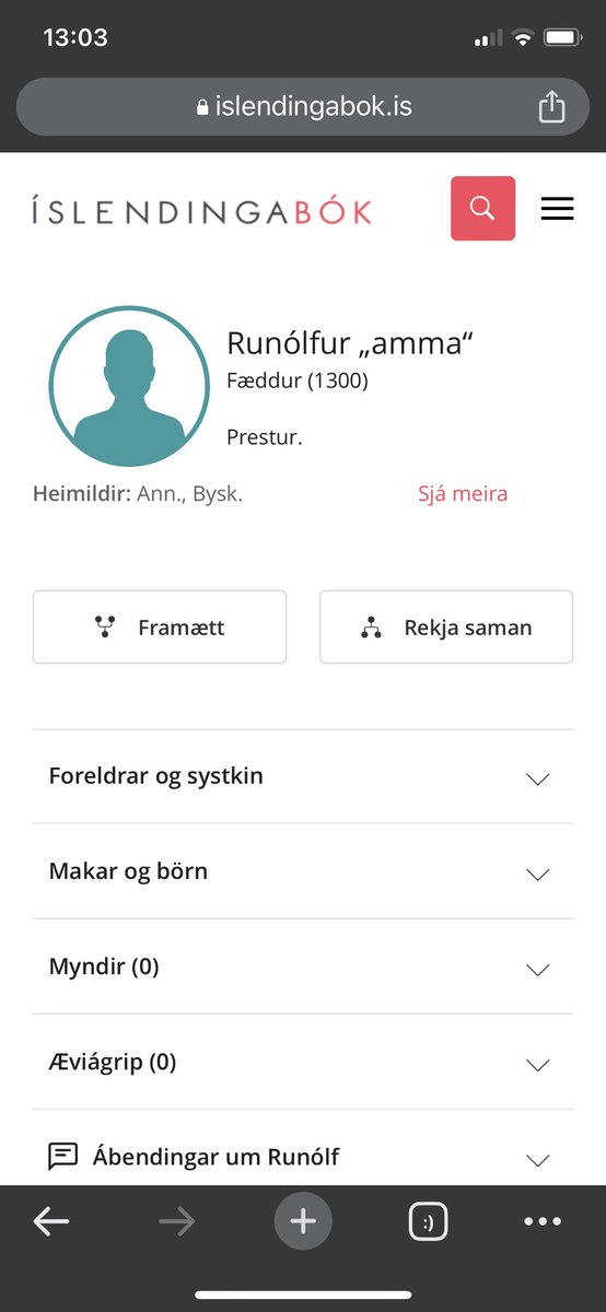 Hvort haldið þið að barnabörnin hans hafi kallað hann afa eða ömmu?