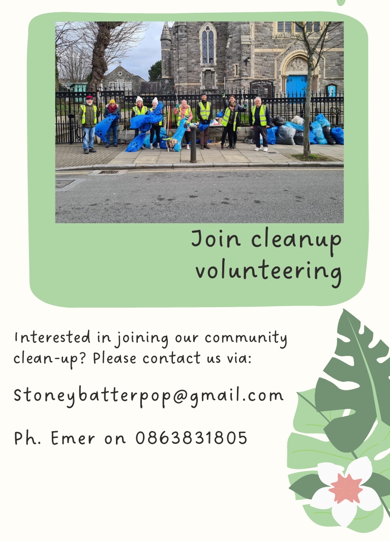 Join @StoneybatterPoP #CommunityCleanUp this Sat 24 June, 10am @ Aughrim St Church. VOLUNTEERS WELCOME! @RayMcAdam @janice_boylan @nialring @JoeCostelloIE @ChristyBurkGE20 @JanetPHorner  @LCSP_DubNC #Stoneybatter #Dublin7 #PublicRealm #CivicPride #KeepDublinTidy