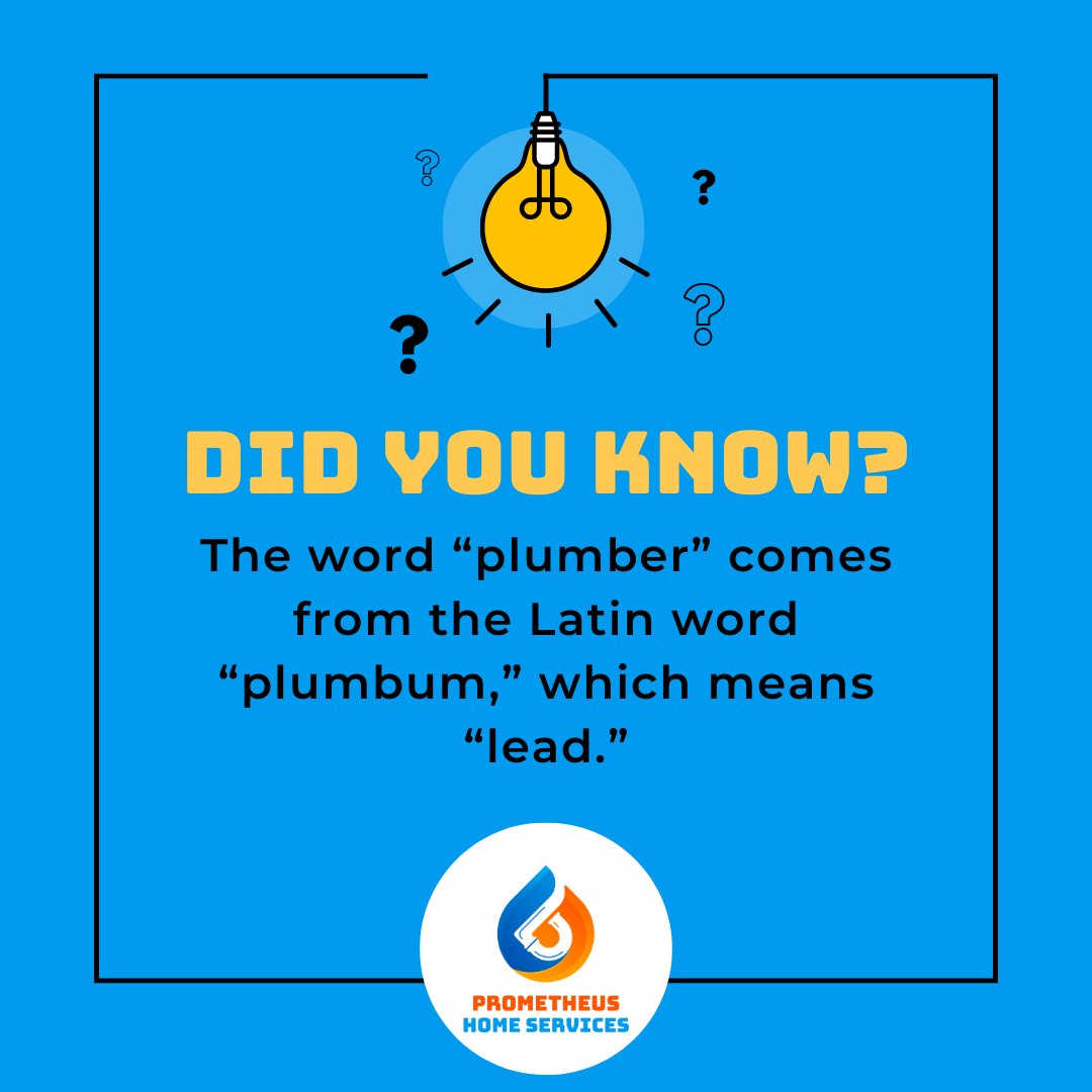 'The word 'plumber' carries a legacy from ancient times. It's derived from the Latin 'plumbum,' reflecting plumbing's historical roots.
.
.
#PlumberOrigins #BostonPlumbing #LatinRoots #Plumbum #HistoricalConnections #RichHistory #AncientOrigins #BostonPlumber