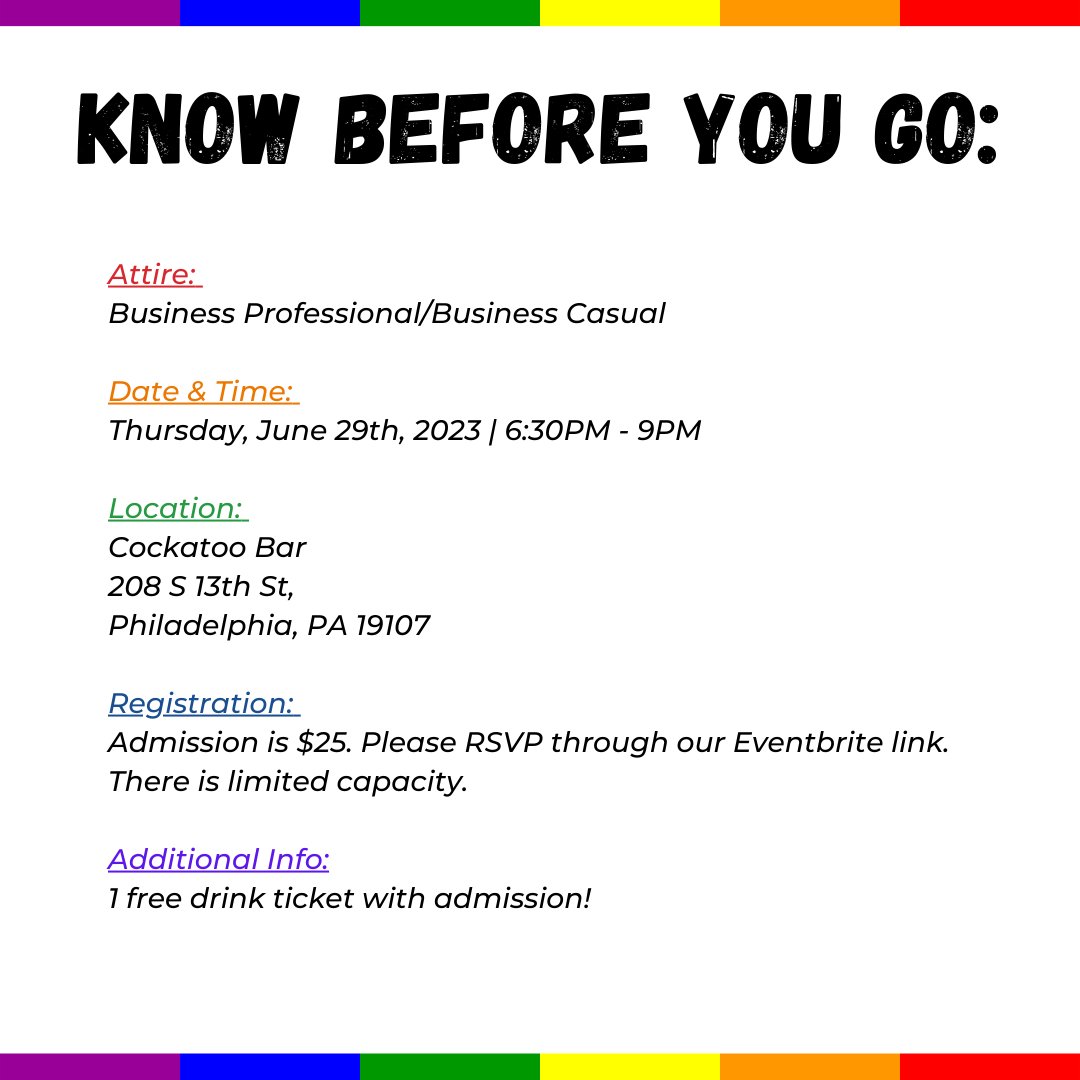 ALPFAmilia - are you ready to celebrate #Pride?

There's only 1️⃣ week left until our big event. Grab your tickets now: eventbrite.com/e/646539746787 

*1 free drink with admission. LIMITED CAPACITY.