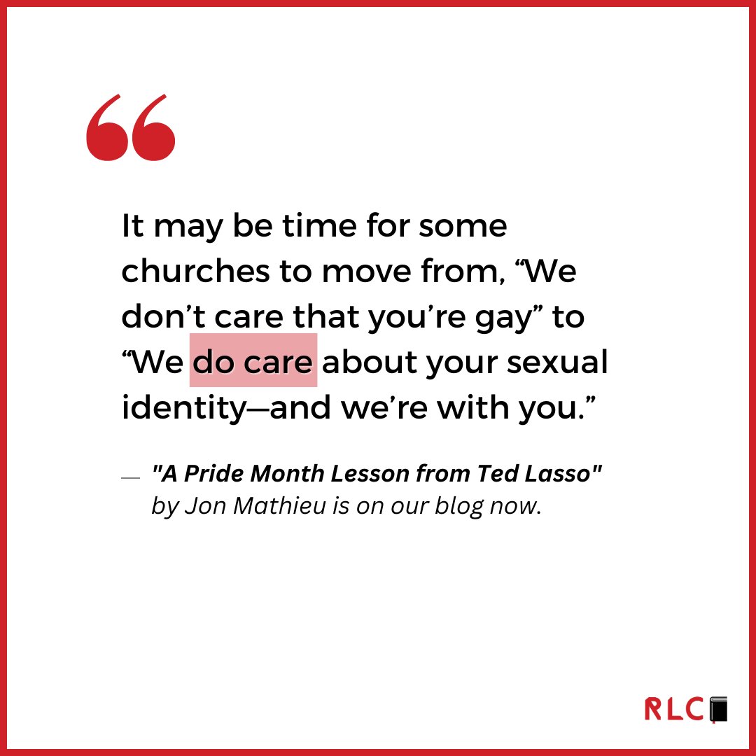 "A Pride Month Lesson from Ted Lasso" by <a href="/jon_mathieu/">Jon Mathieu</a> (<a href="/OnlineHarbor/">Harbor Online Community</a>) is on our blog now.