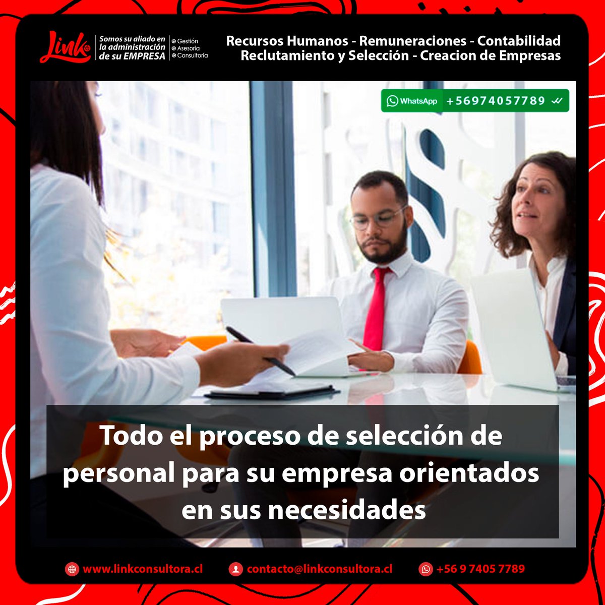 RRHHchile's tweet photo. Todo el proceso de selección de personal para su empresa orientados en sus necesidades
https://t.co/eaLjVrepQp
#linkconsultora
#pyme #emprededores #emprende #asesoria #servicios #pymechile #emprendedoras
#Chile https://t.co/GvkcmrjK35